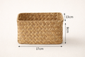 Cesto Organizador Rattan para Banheiro E Casa Design Natural| Sevilla