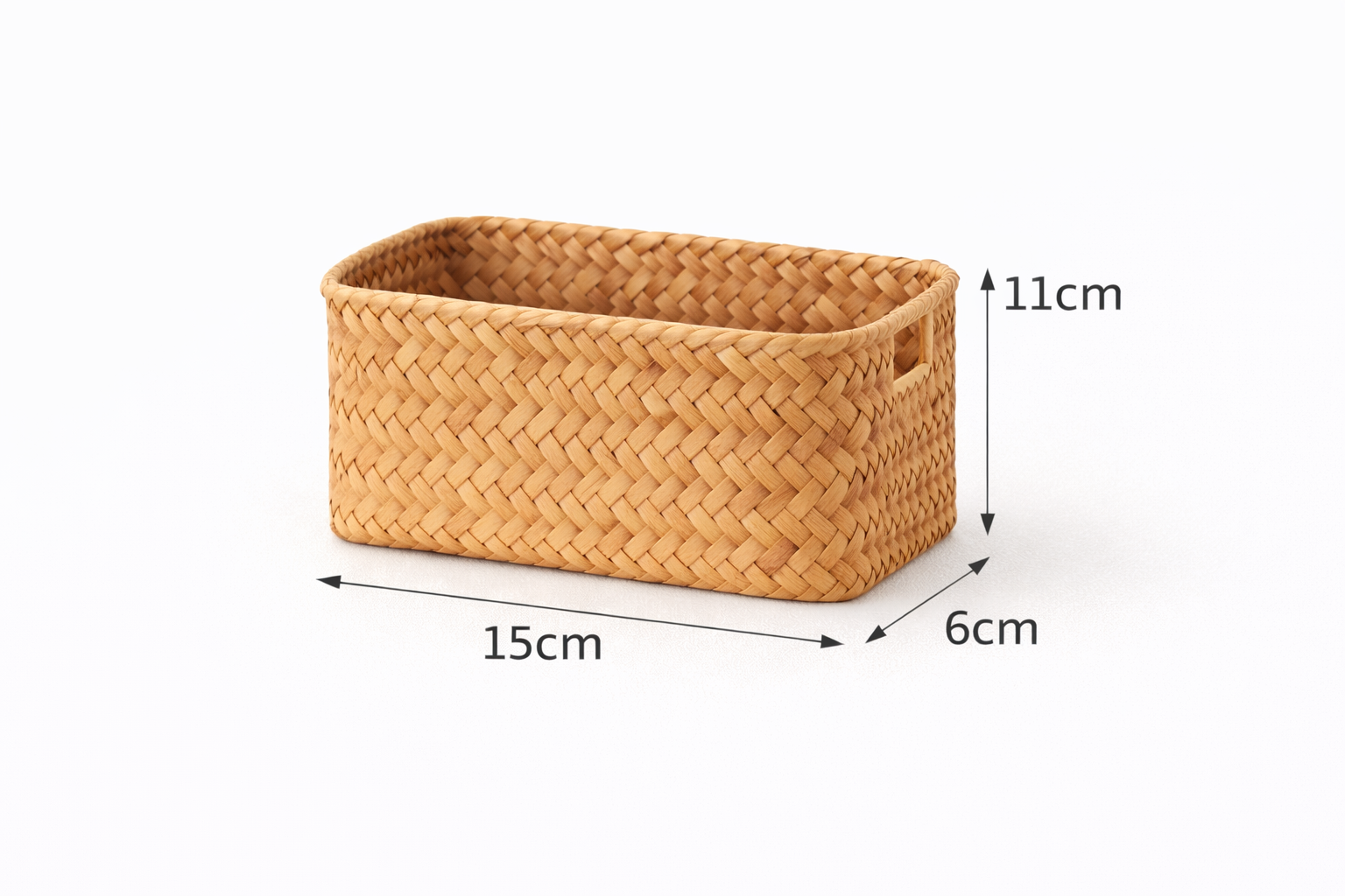 Cesto Organizador Rattan para Banheiro E Casa Design Natural| Sevilla
