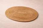 Jogo Americano Redondo e Oval de Mesa Rattan para Mesa Posta|Toscana