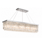 Lustre de Cristal LED para Sala de Jantar Moderno
