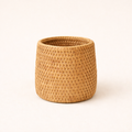 Organizador de Mesa em Rattan Kit 4 Porta Lápis, Objetos | Lecce 6