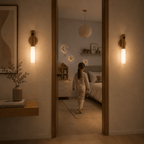 Luminária LED Recarregável com Sensor de Movimento