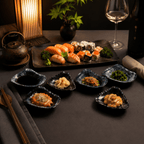 Petisqueira Japonesa de Cerâmica Kit 6 Unidades