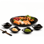 Petisqueira Japonesa de Cerâmica Kit 6 Unidades